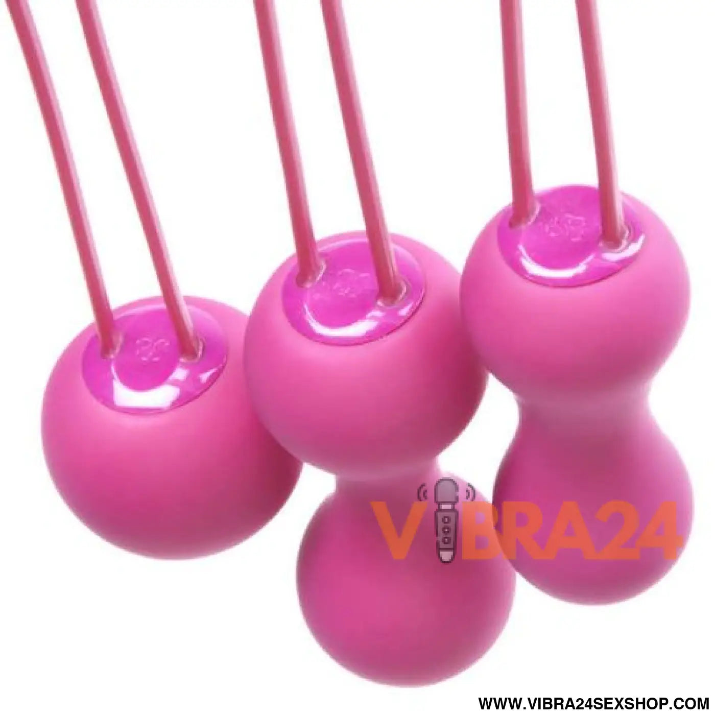 JE JOUE - Bolas Kegel Fúcsia para Fortalecimento do Assoalho Pélvico - VIBRA24 SEXSHOP