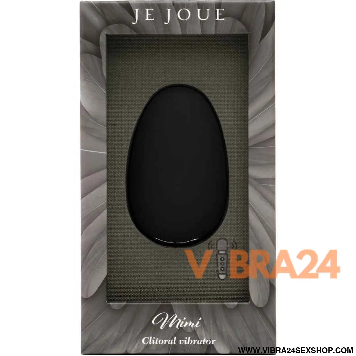 JE JOUE - VIBRADOR CLITÓRICO MIMI PRETO