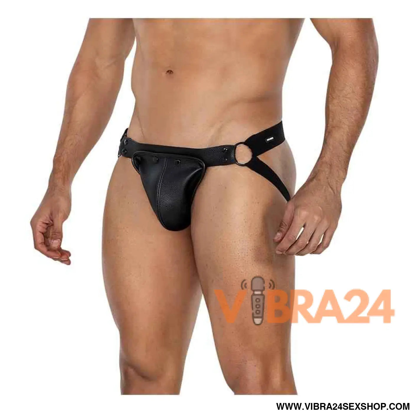 JOCKSTR4P02 Jockstrap Jock snap Black