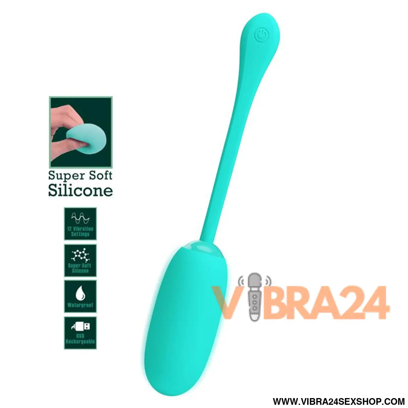 Julius Vibrating Egg Green