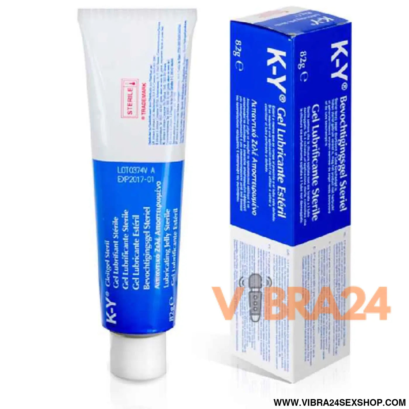 K-Y Sterile Lubricant Gel 82 gr