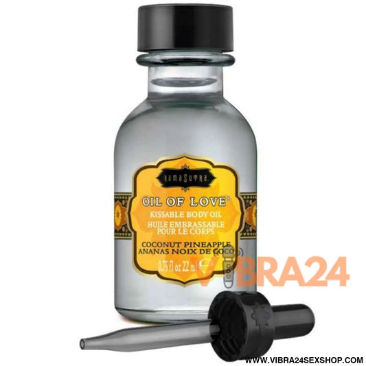 KAMASUTRA - ÓLEO COMESTÍVEL COCO E ABACAXI 22 ML