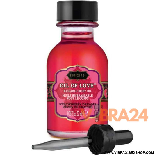 KAMASUTRA - ÓLEO COMESTÍVEL MORANGOS 22 ML