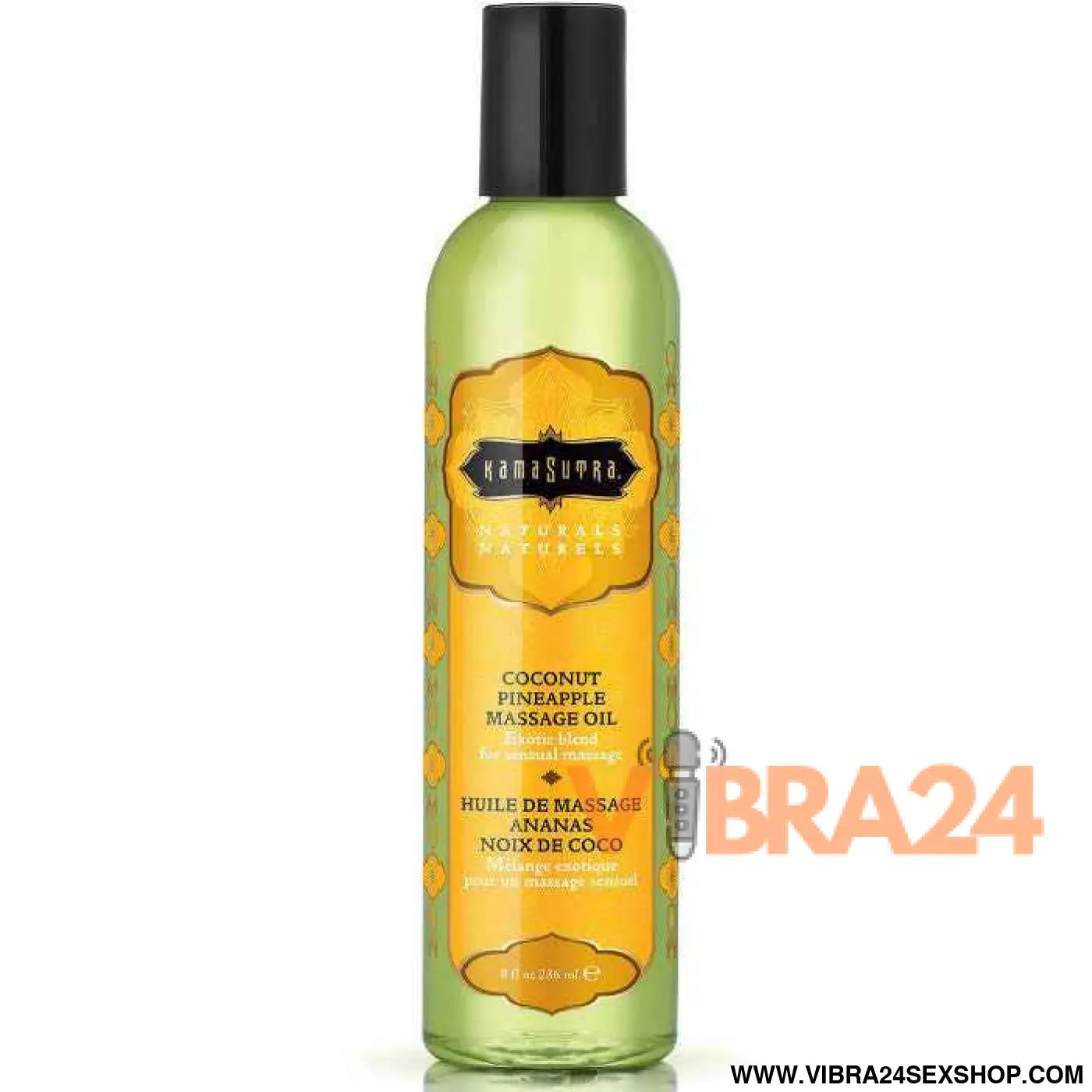 KAMASUTRA - ÓLEO DE MASSAGEM NATURALS PIÑA COLADA 236ML