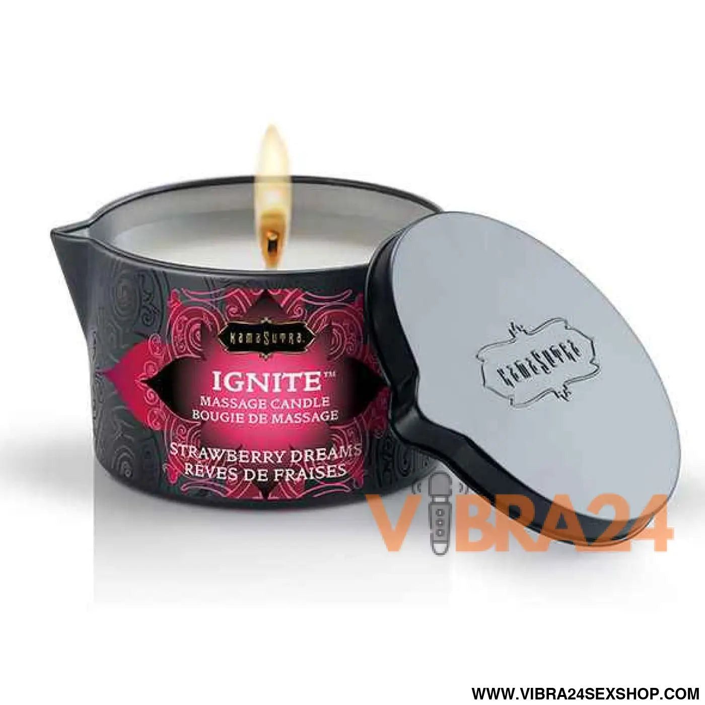 KAMASUTRA - VELA DE MASSAGEM MORANGOS DREAMS 170 GR