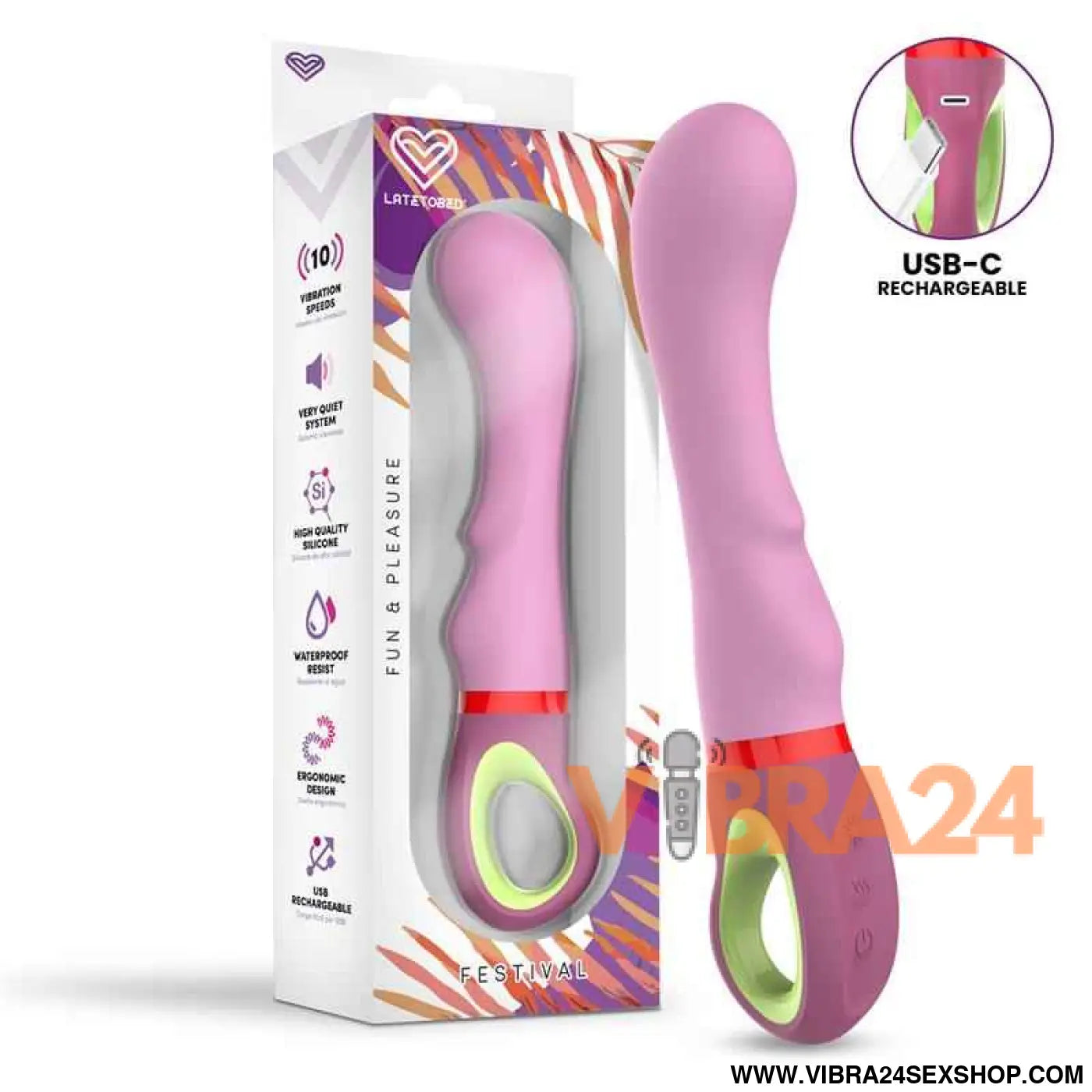 Kandy Stimulator 10 Modes USB-C