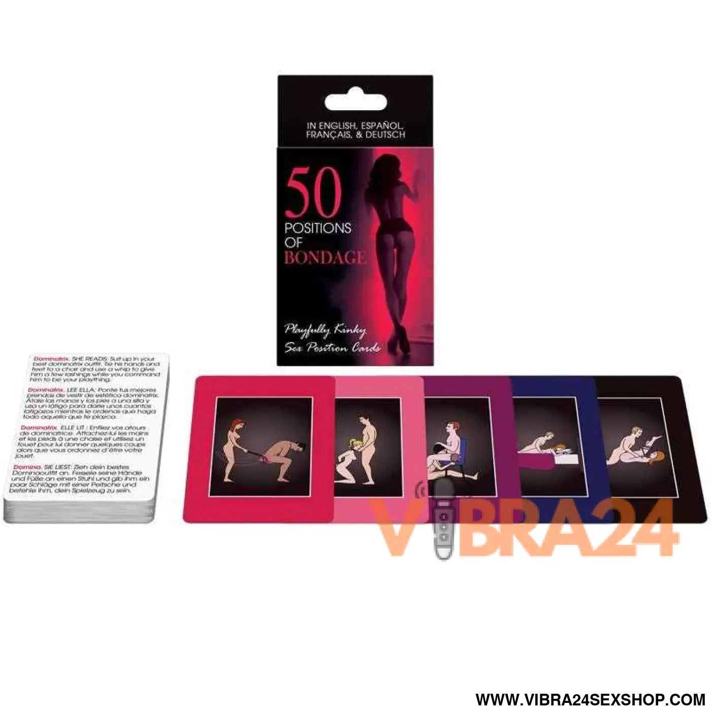KHEPER GAMES - 50 POSIÇÕES DE CARTÕES BONDAGE