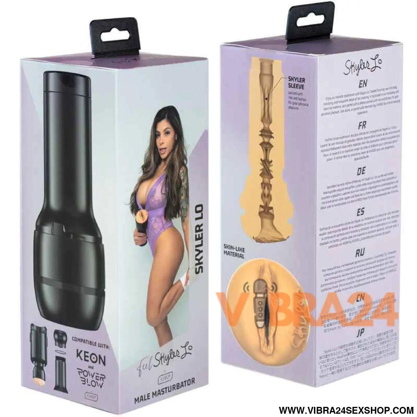 KIIROO - FEEL SKYLER LO STARS COLLECTION STROKERS POWERBLOW COMPATÍVEL