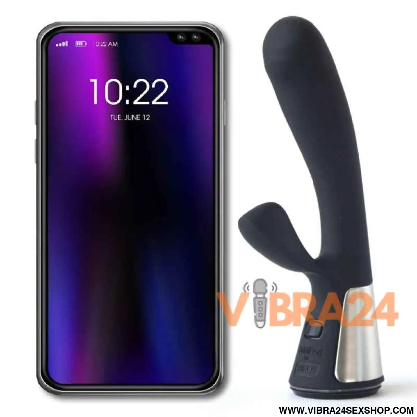 KIIROO - OHMIBOD FUSE APP CONTROLE REMOTO PRETO