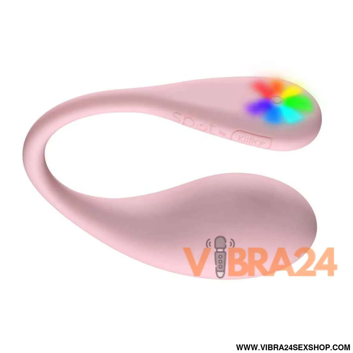 KIIROO - VIBRADOR EM FORMA DE U SPOT KISS ME ROSA