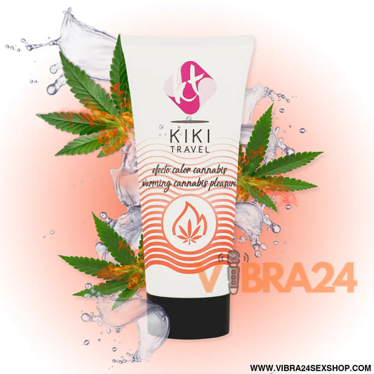 KIKÍ TRAVEL - CANNABIS LUBRIFICANTE DE EFEITO QUENTE 50 ML