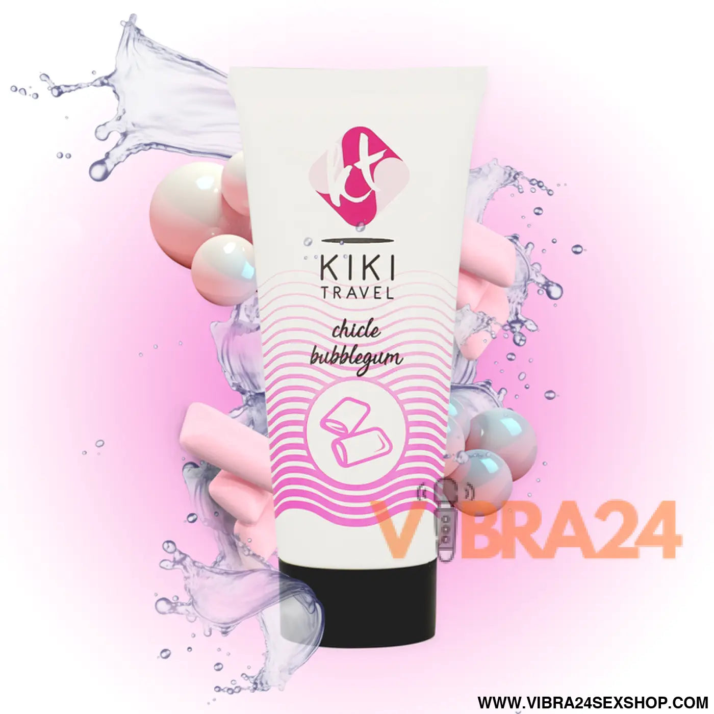 KIKÍ TRAVEL - GOMA DE MORANGO LUBRIFICANTE 50 ML
