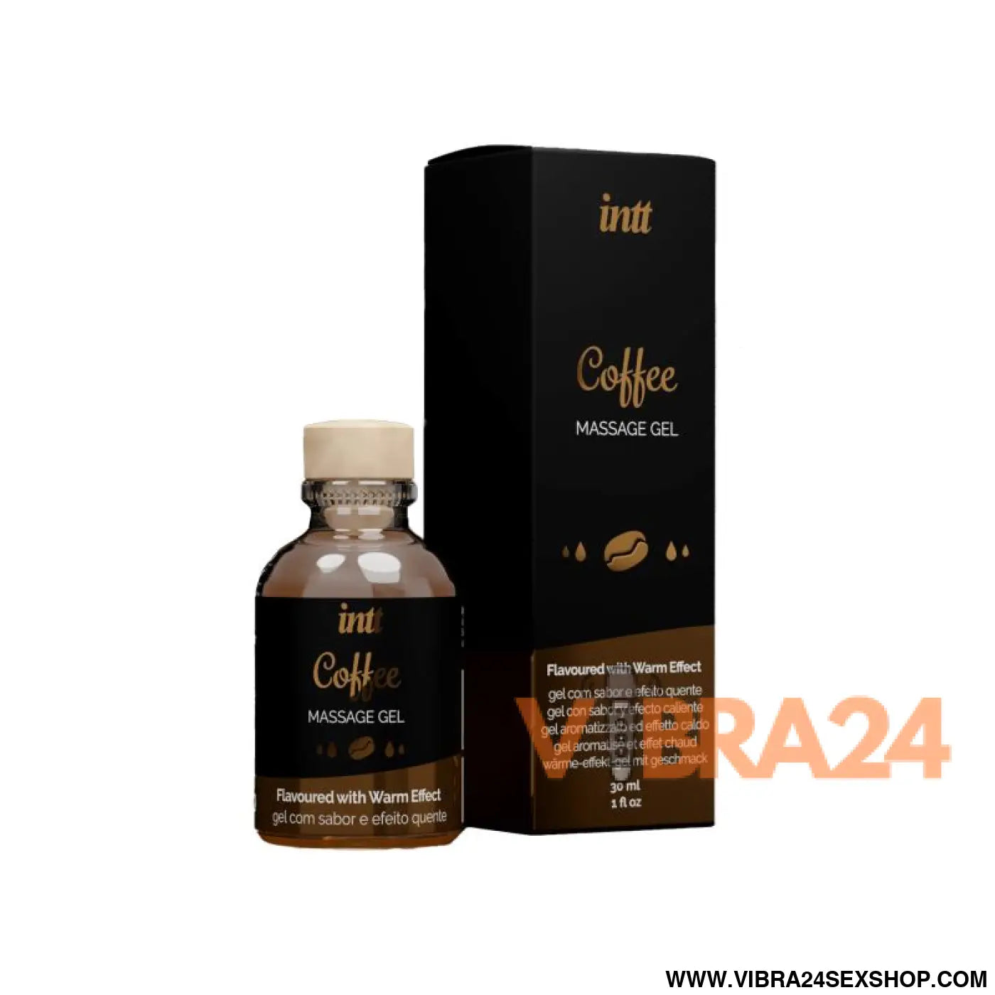Kissable Massage Coffee Gel 30 ml.
