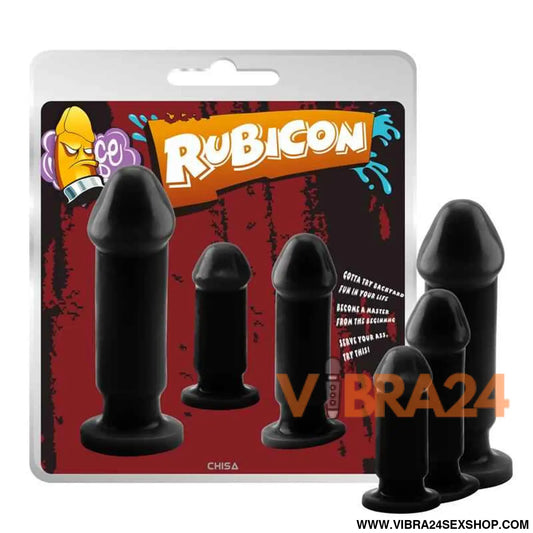 Kit 3 Butt Plug Evil Dark