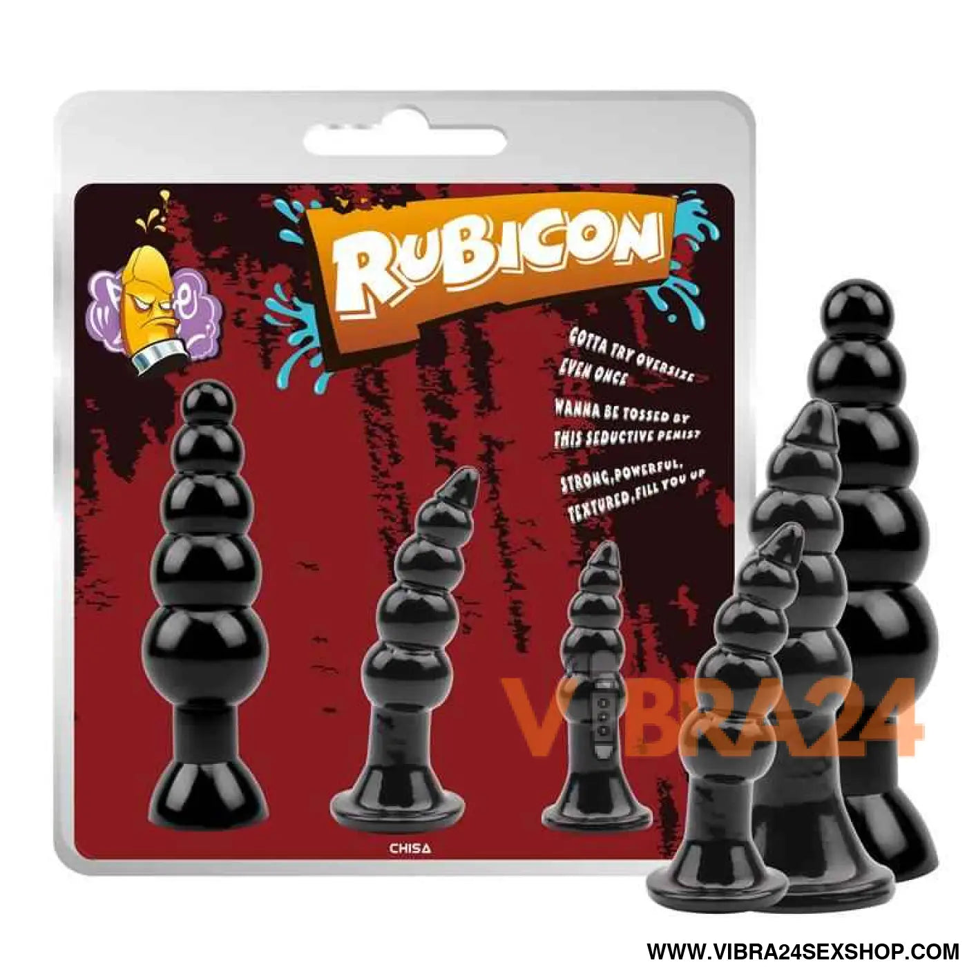 Kit 3 Butt Plug Late Night Pleasure