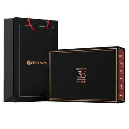 Kit 30 Anos com Vibrador Cereja Snappy e Estimulador Sampson