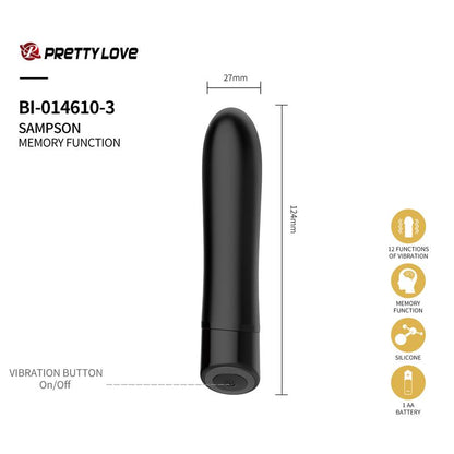 Kit 30 Anos com Vibrador Cereja Snappy e Estimulador Sampson