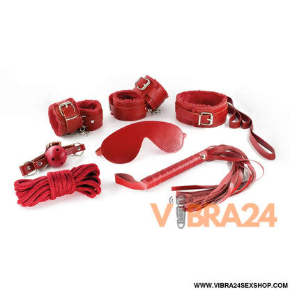 KIT BDSM DUNGEONS & MAIDENS VERMELHO CRUSHIOUS