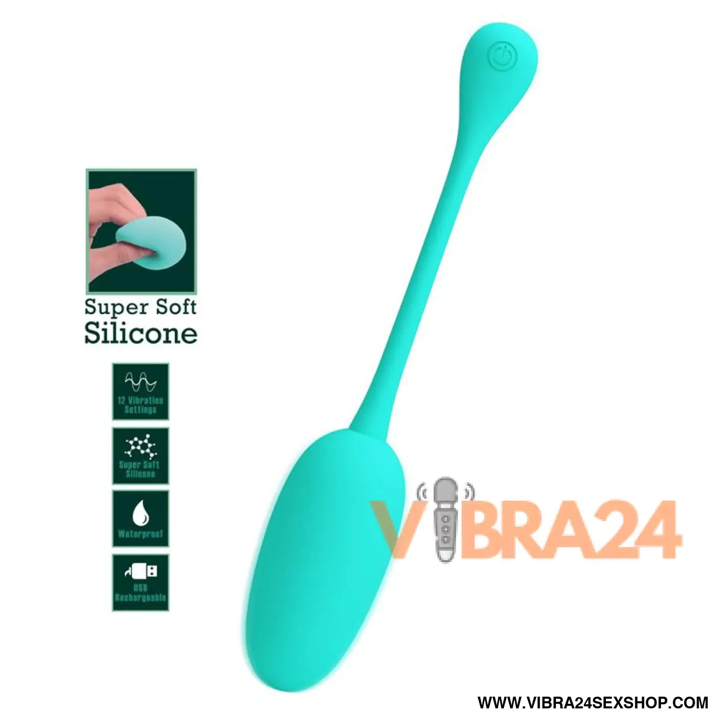 Knucker Vibrating Egg Green