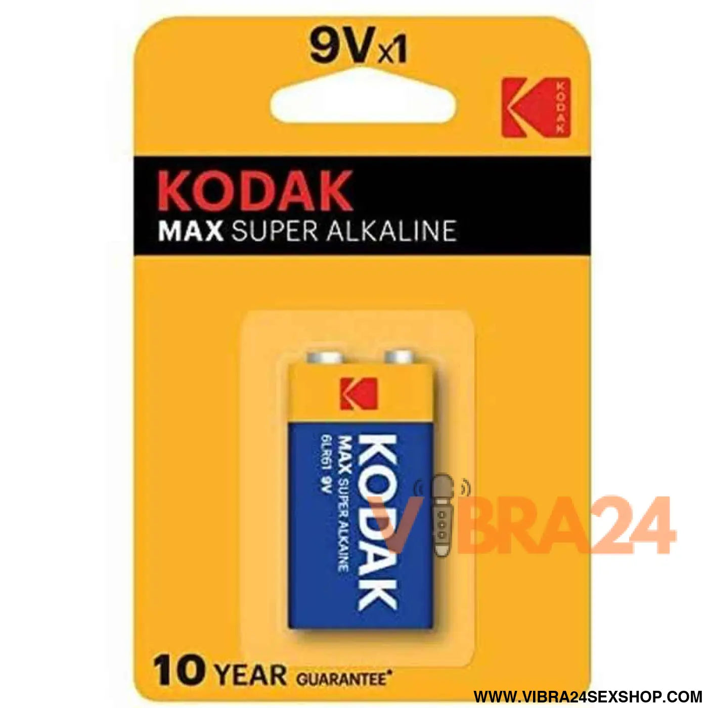 KODAK - BATERIA ALCALINA MAX 9V LR61