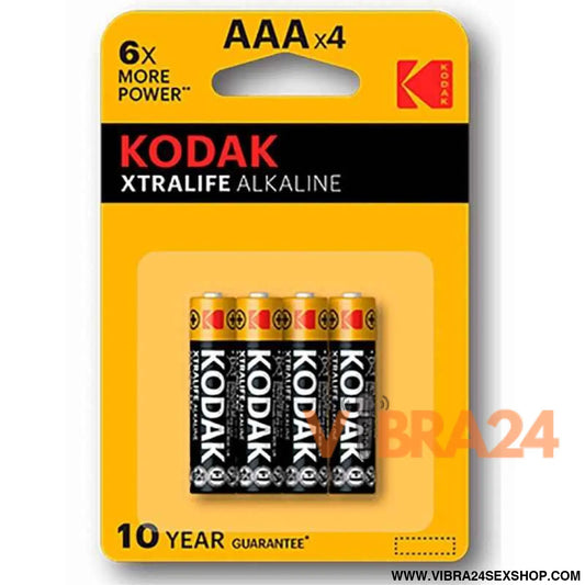 KODAK - BATERIA ALCALINA XTRALIFE AAA LR03 * 4