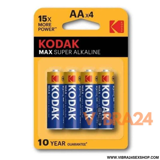 KODAK - BOLHA DE BATERIA ALCALINA MAX AA LR6 * 4