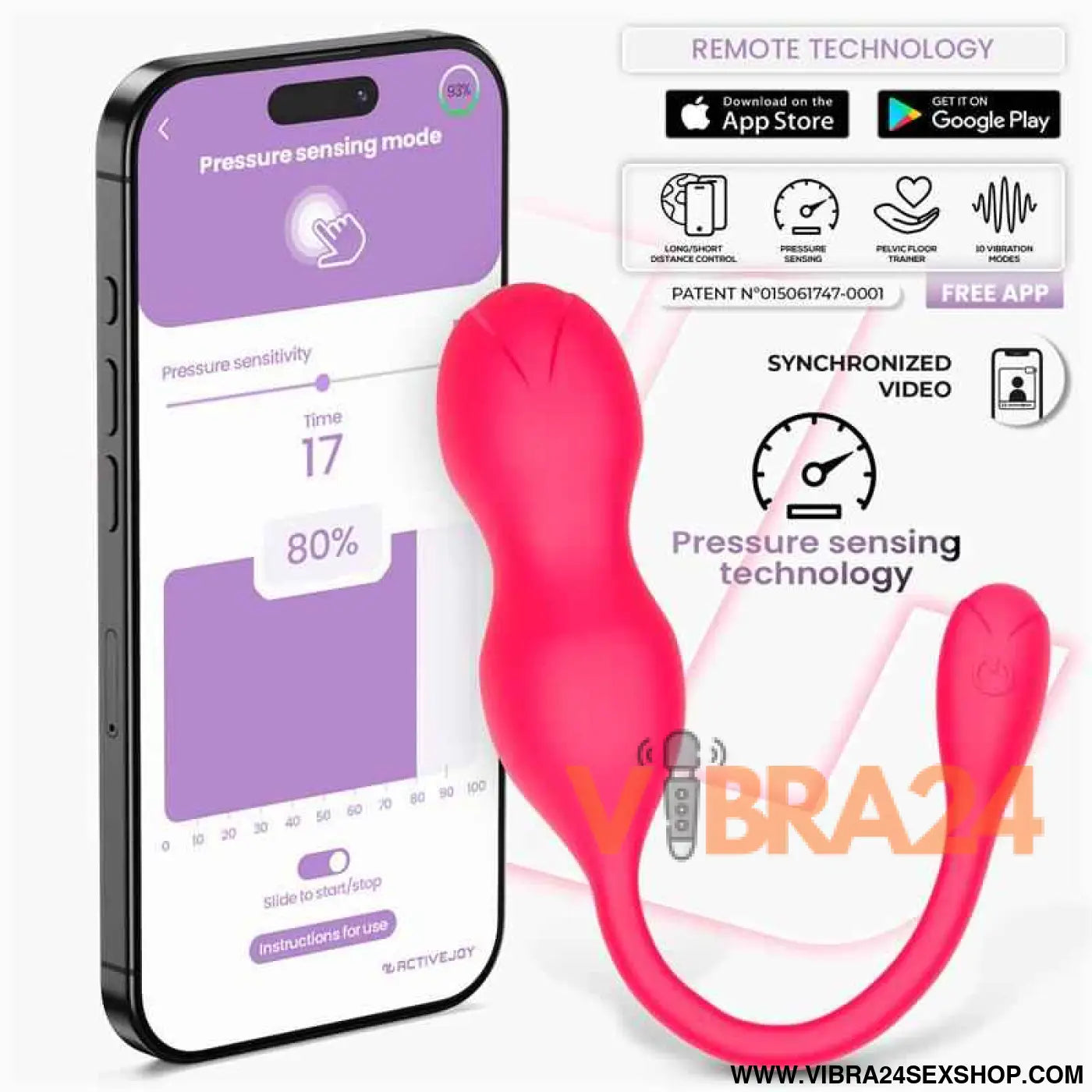 Kyra Pelvic Floor Trainer with Pressure Sensing and App