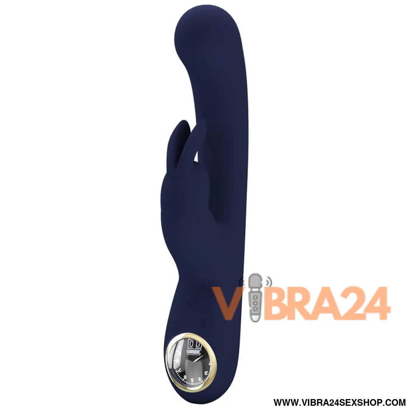 Lamar Vibrator G-Spot Rabbit Dark Blue