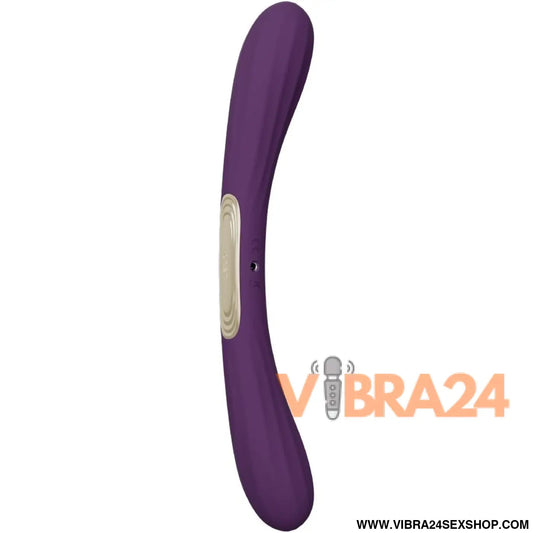 LELO - BOOMERANG VIBRADOR DE DUAS PONTAS ROXO