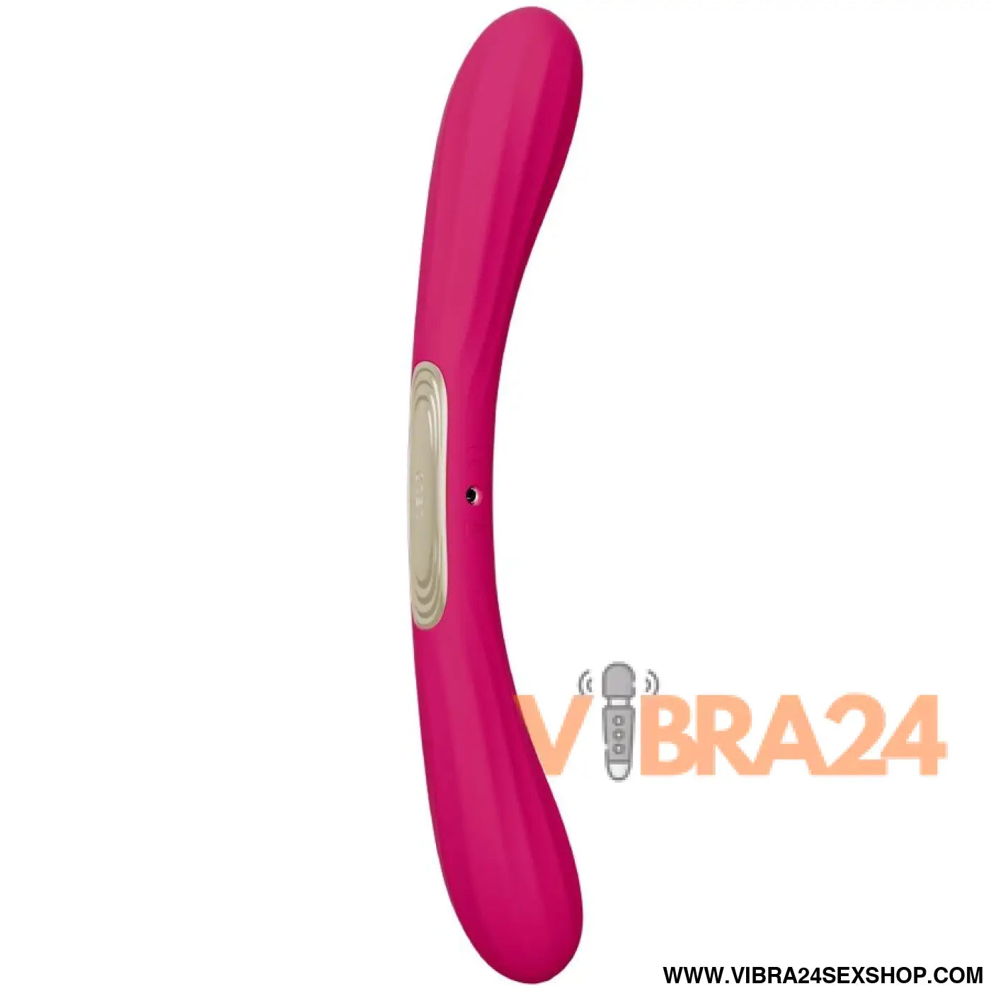 LELO - BOOMERANG VIBRADOR DE PONTA DUPLA CEREJA