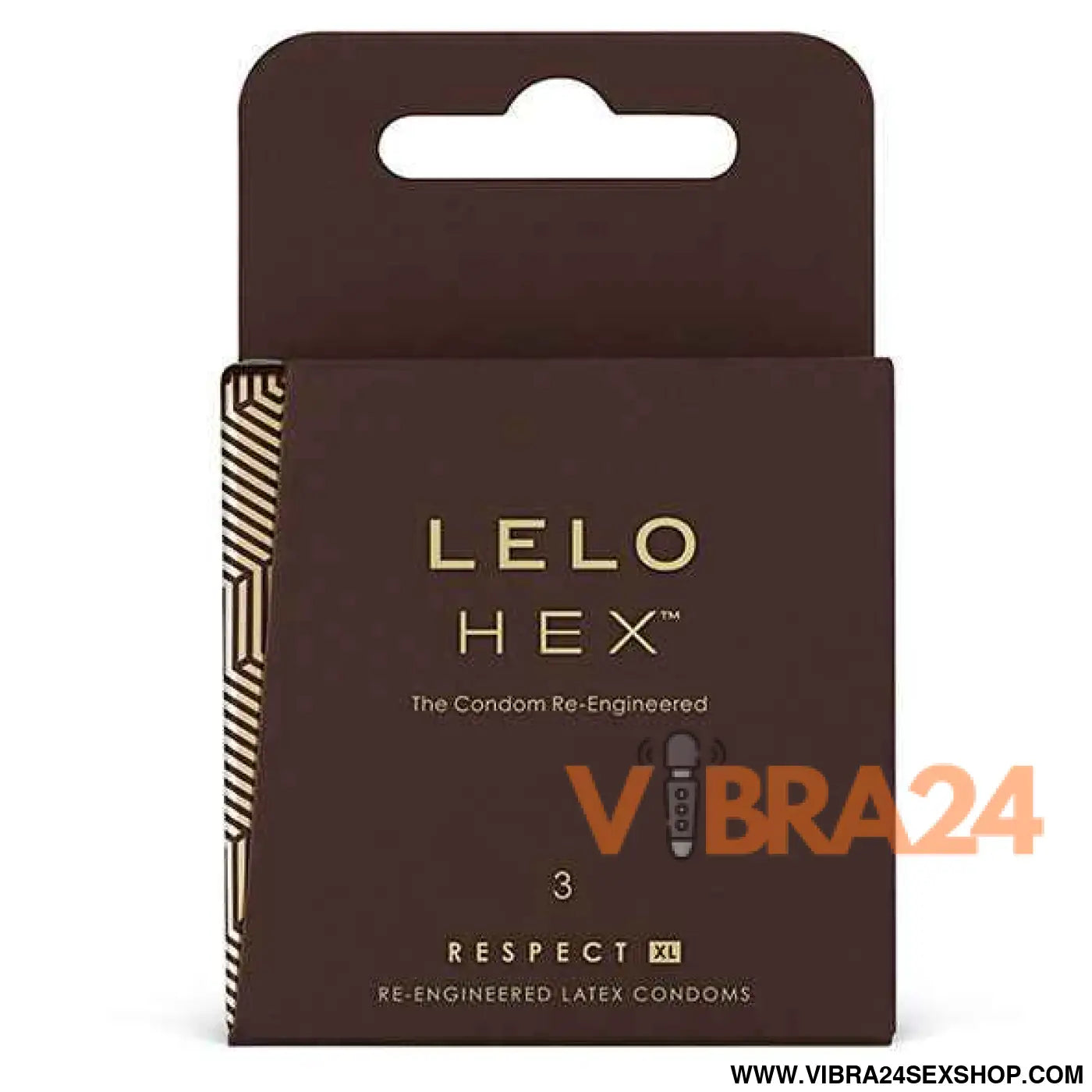 LELO HEX CONDOMS RESPECT XL 3 PACK