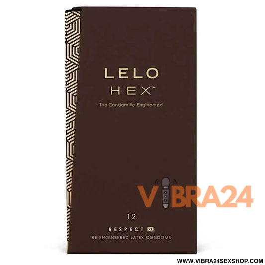 LELO - HEX PRESERVATIVOS RESPEITO XL 12 PACK