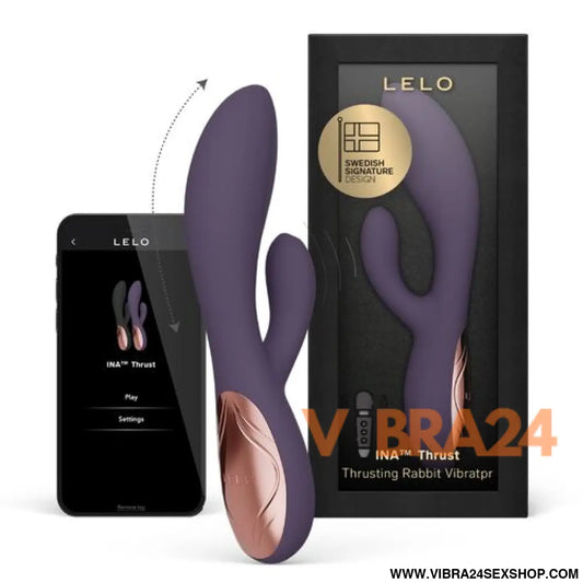 LELO - INA THRUST RABBIT VIBRADOR DE EMPURRA ROXO