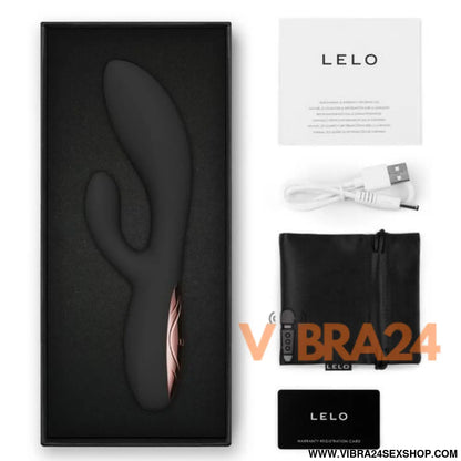 LELO - INA THRUST RABBIT VIBRADOR DE EMPURRAÇÃO PRETO
