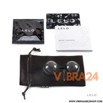 LELO - LUNA BEADS NOIR: Bolas Chinesas LELO para Fortalecimento Pélvico - VIBRA24 SEXSHOP