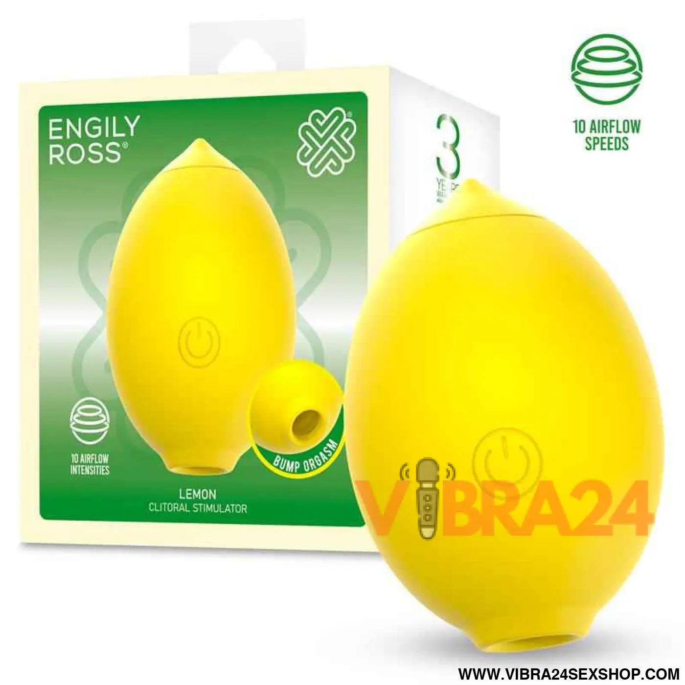 Lemon Clitoral Stimulator with Suction