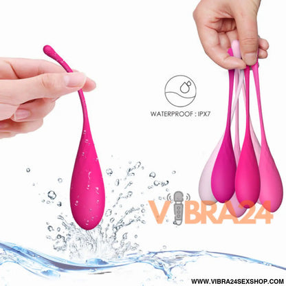 LESLIE - Conjunto Kegel Exercícios Assoalho Pélvico 6 PCS - VIBRA24 SEXSHOP