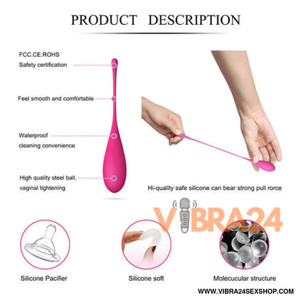 LESLIE - Conjunto Kegel Exercícios Assoalho Pélvico 6 PCS - VIBRA24 SEXSHOP