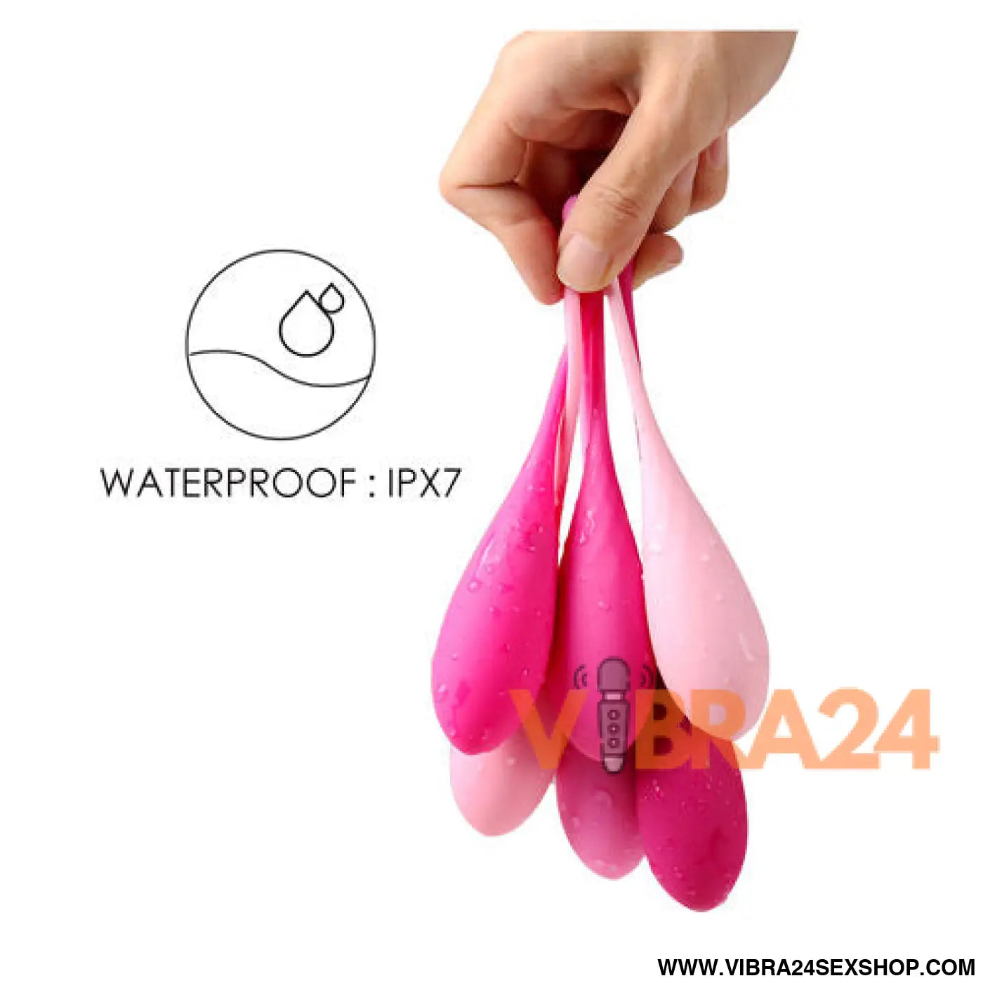 LESLIE - Conjunto Kegel Exercícios Assoalho Pélvico 6 PCS - VIBRA24 SEXSHOP