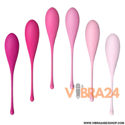 LESLIE - Conjunto Kegel Exercícios Assoalho Pélvico 6 PCS - VIBRA24 SEXSHOP