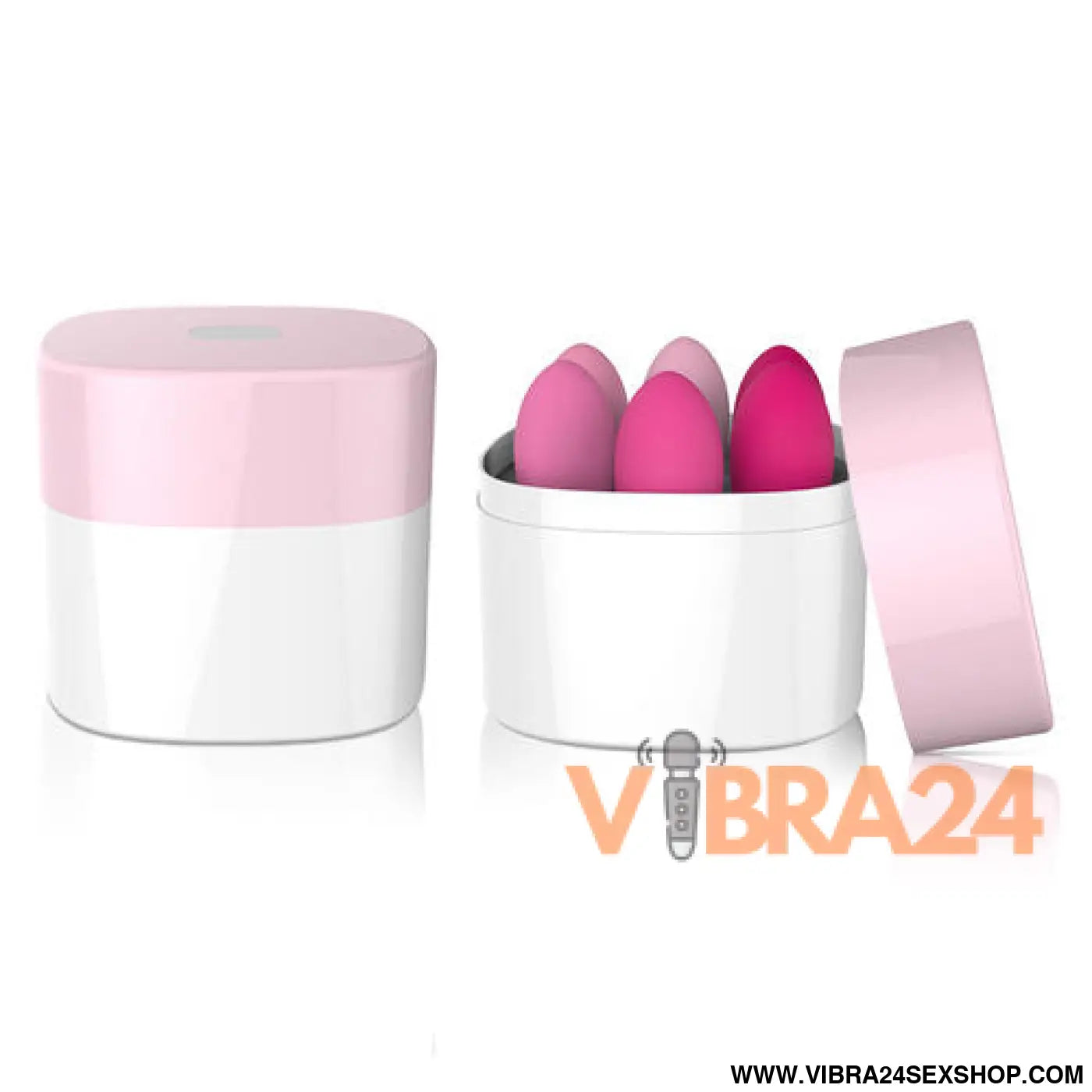 LESLIE - Conjunto Kegel Exercícios Assoalho Pélvico 6 PCS - VIBRA24 SEXSHOP