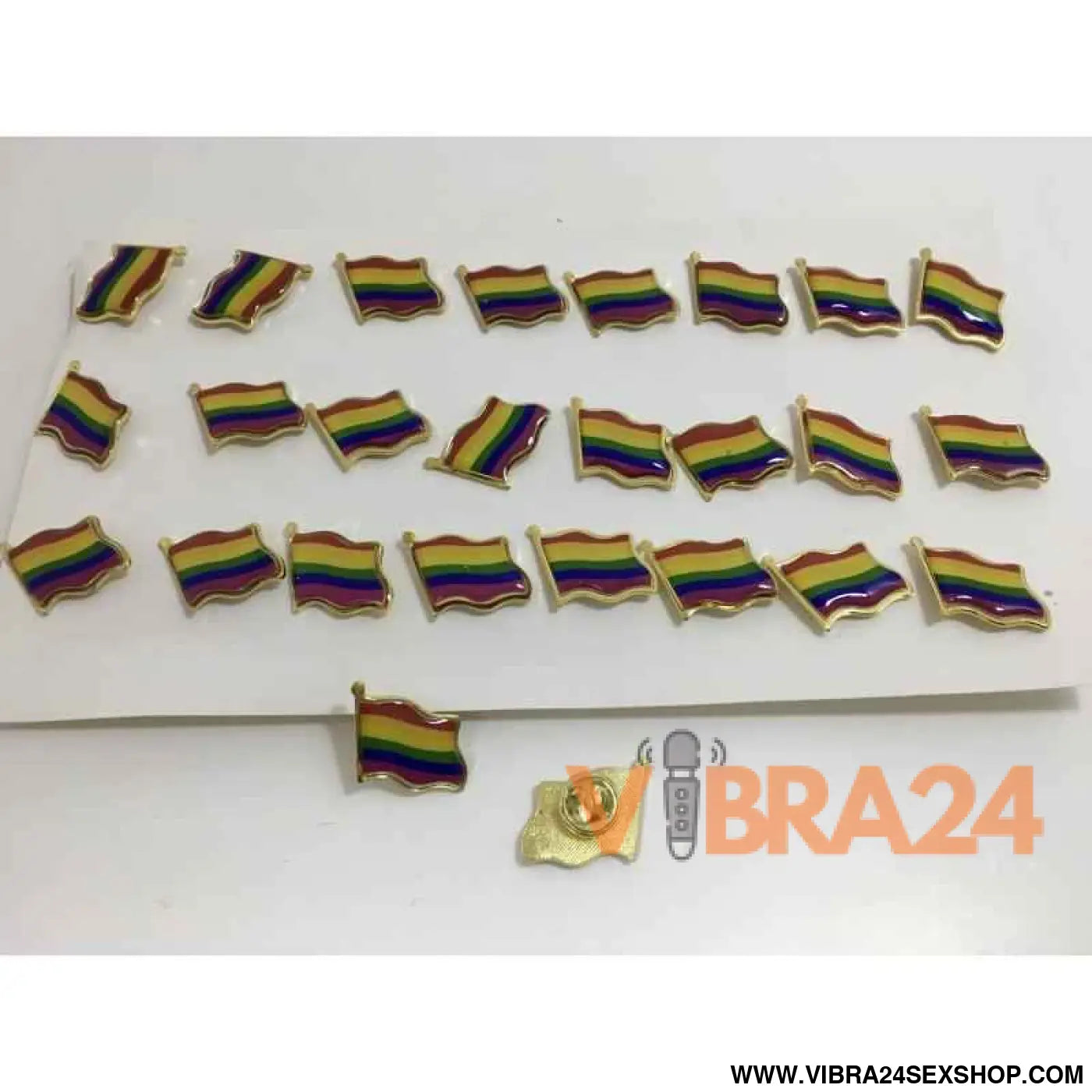 LGBT+ Pride Metal Pin