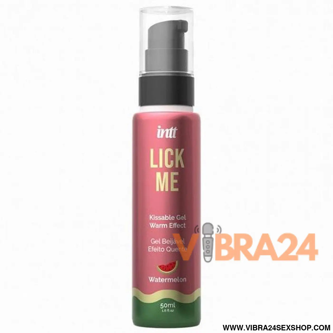 Lick Me Watermelon Kissable Gel with Warm Effect 50 ml