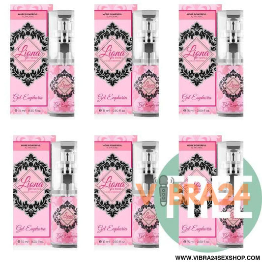LIONA BY MOMA - LIQUID VIBRADOR EUPHORIA GEL 15 ML 5 + 1 GRÁTIS