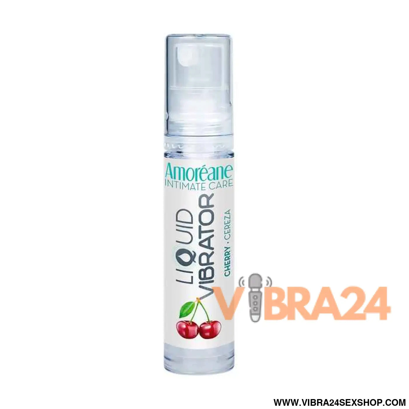 Liquid Vibrator Waterbase Cherries 10 ml