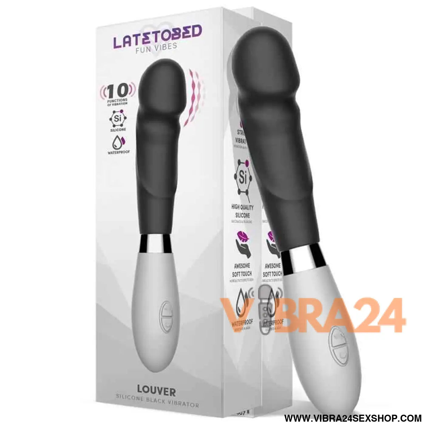Louver Vibe Silicone Black
