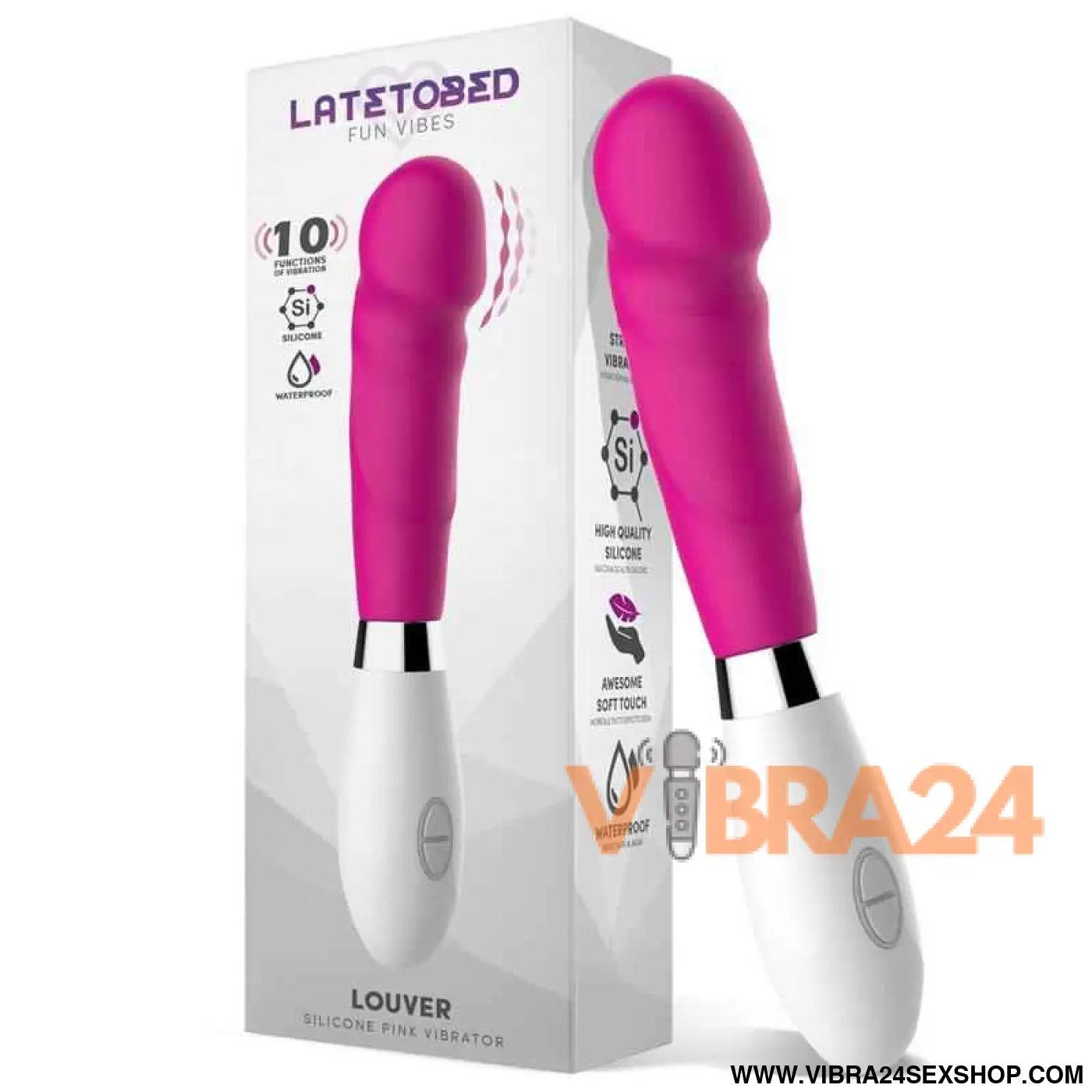 Louver Vibe Silicone Pink