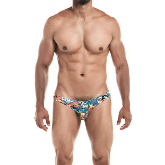 Low Rise Bikini Brief Provocative Cartoon