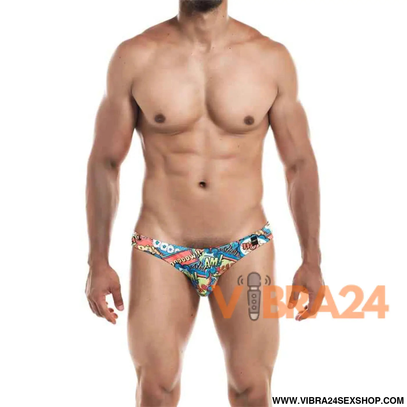 Low Rise Bikini Brief Provocative Cartoon