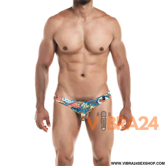 Low Rise Bikini Brief Provocative Cartoon